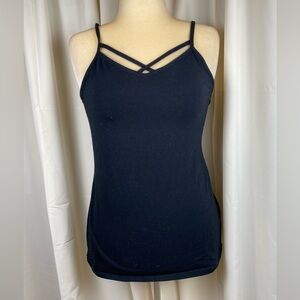 Torrid Black Strappy Camisole Top